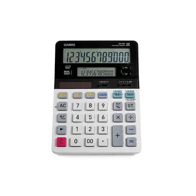 Casio DV-220 Dual Display Desktop Calculator